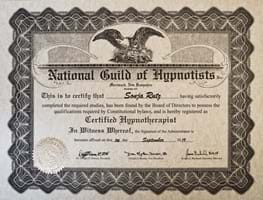 Hypnose-Aadorf - Diplom Certified Hypnotherapist National Guild of Hypnotists